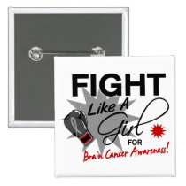 Brain Cancer Fight Like A Girl 11.3 buttons