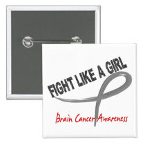 Brain Cancer Fight Like A Girl 7.3 buttons