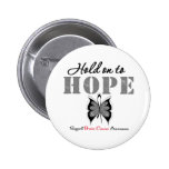 Brain Cancer Hold On To Hope Buttons