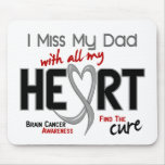 Brain Cancer I MISS MY DAD Mouse Mat