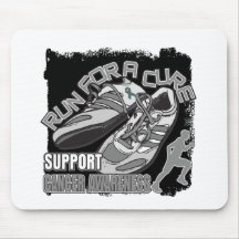 Brain Cancer - Men Run For A Cure Mouse Pads