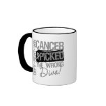 Brain Cancer Picked The Wrong Diva mugs