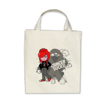 Brain Cancer Sucks Canvas Bags