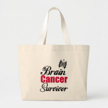 Brain Cancer Survivor Tote Bag