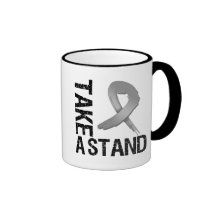 Brain Cancer Take A Stand Coffee Mugs