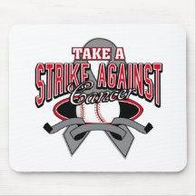 Brain Cancer Take A Strike Mouse Pads