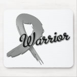 Brain Cancer Warrior Grunge Mouse Mat