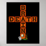 Brain Death Cross Print