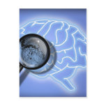 Brain fingerprint postcards