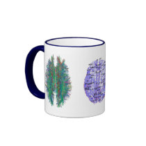 Brain image mug