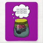 Brain in a vat mousepads