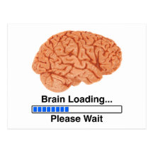 Brain Loading Post Card