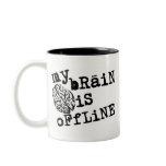 Brain Offline Mug