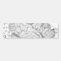 Brain Overload_ Bumper Sticker