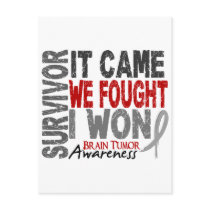 Brain Tumour Survivor It Came We Fought I Won