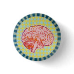 brainiac pinback button