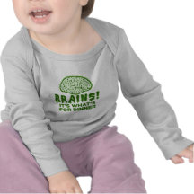 Brains, It's What's For Dinner Tshirt