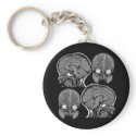 BRAINS! (MRI) keychains