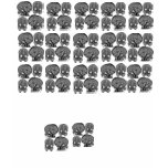 BRAINS! (MRI) t-shirts