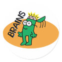 Brains stickers