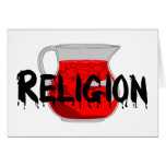 Brainwashing Drink Greeting Cards