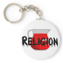 Brainwashing Drink Key Chain