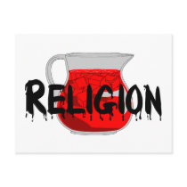 Brainwashing Drink Post Card