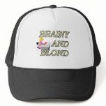 BRAINY AND BLOND SECRETARY hats