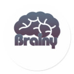 Brainy Geek stickers