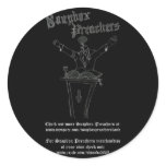 Brainy Preacher Sticker