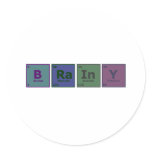 Brainy stickers