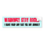Brake for Animals bumper sticker