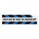 brake for conservatives bumper stickers
