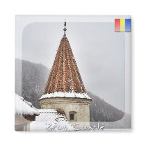 Bran castle fridge magnets