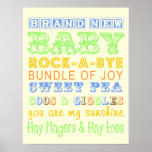 Brand New Baby Posters