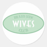 Brand New Wives Club (Green) Sticker