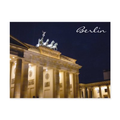 brandenburg gate berlin by cardart