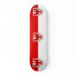 Brandenburg, Germany flag skateboards