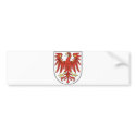 Brandenburg Official Coat of Arms Germany Symbol bumper stickers