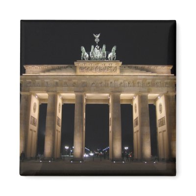 Brandenburger Tor, Berlin Fridge Magnets by Nixe85