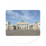Brandenburger Tor (Brandenburg Gate) Round Stickers