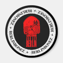 BrandenBurgSkull Fridge Magnet Magnets