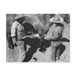 Branding horses with the pitchfork brand postcard