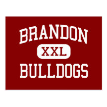 Brandon - Bulldogs - Middle - Brandon Mississippi Postcard