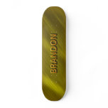 brandon gold custom skateboard deck