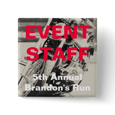 Brandon's Run Event Staff Pin by wolf_kells