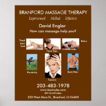 Branford Massage Therapy - Experienced - Effective Posters
