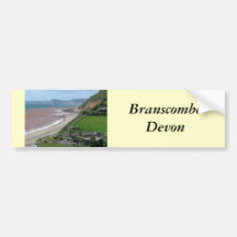 Branscombe Beach Bumper Stickers