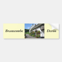 Branscombe Village Devon Bumper Sticker