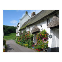 Branscombe Village Devon Post Card